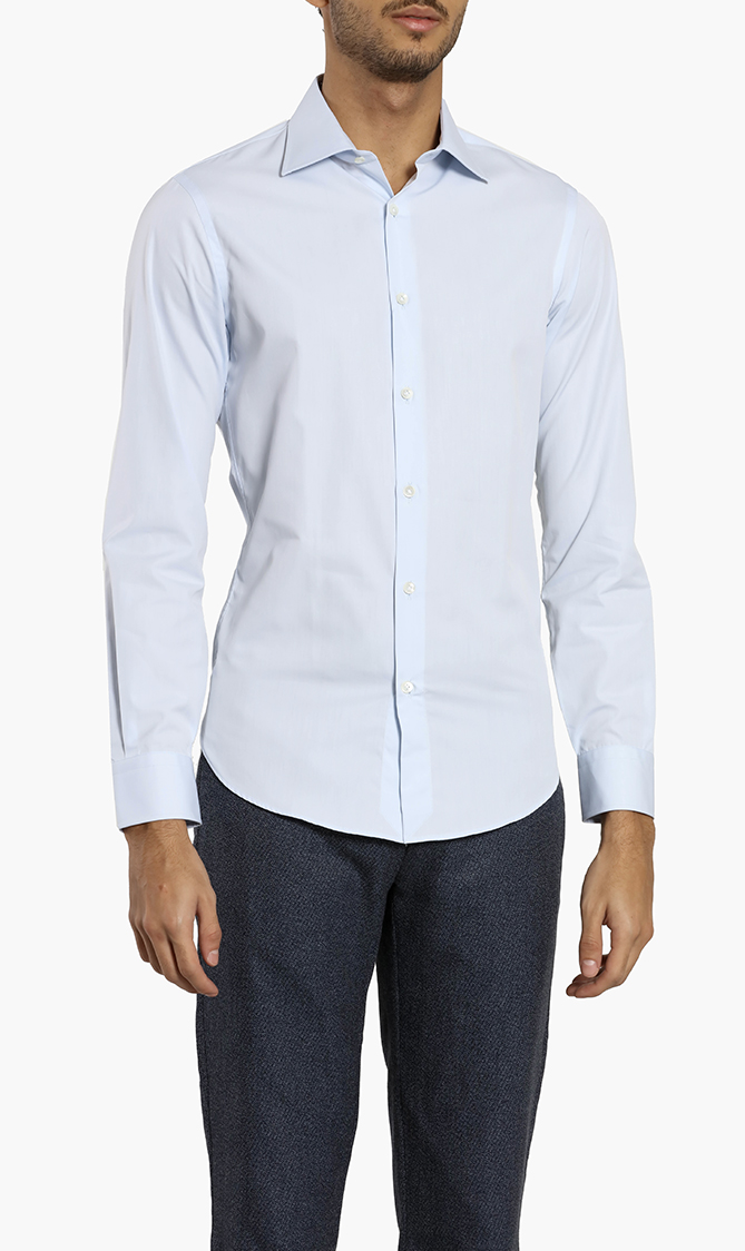 

Plain Long Sleeves Shirt