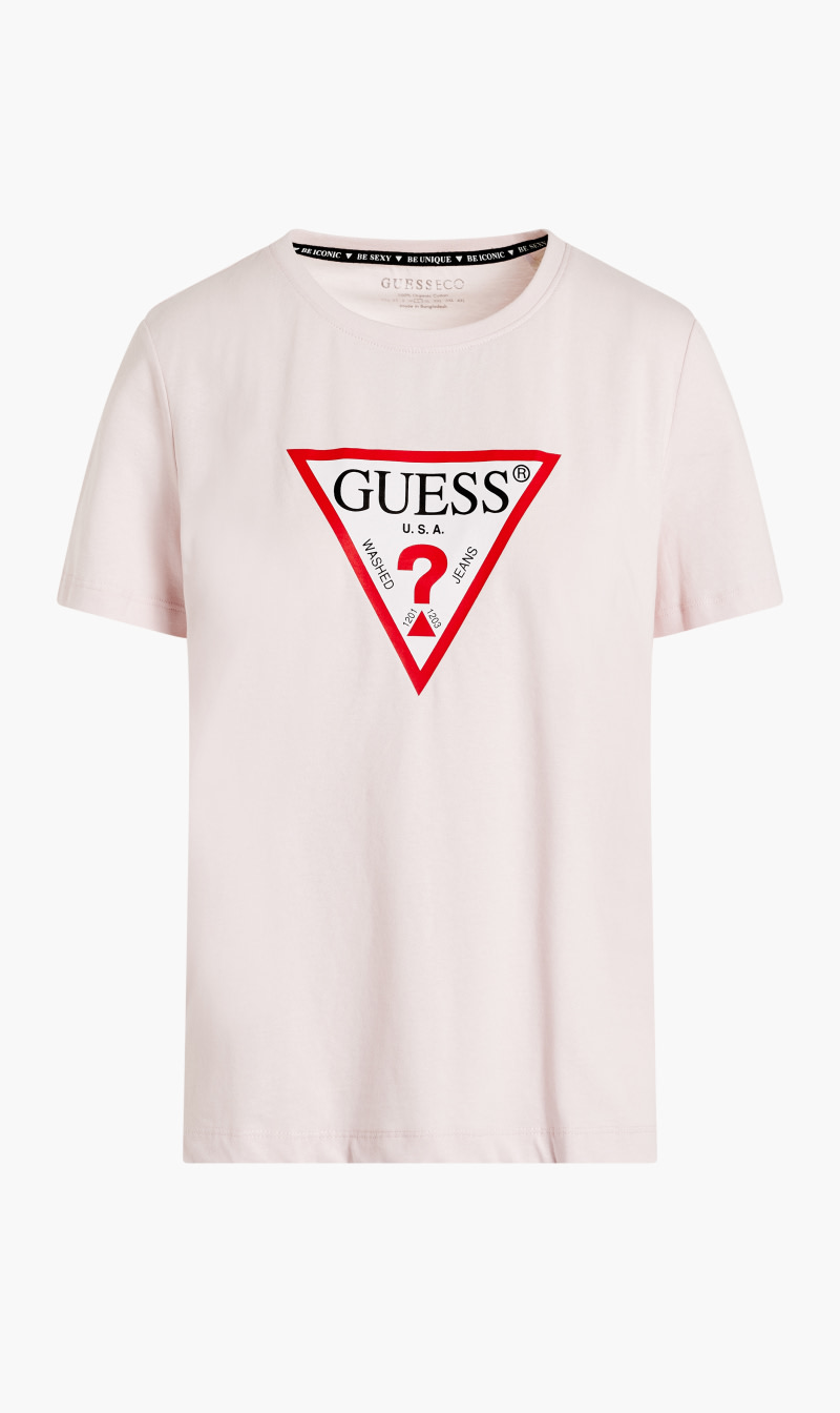 

Guess Pink Original Cotton Tee for Women | The Deal Outlet