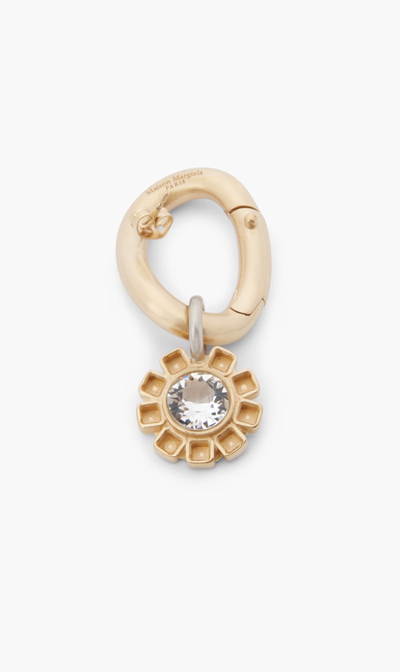 

Maison Margiela Mm Earings Palladio Burattato + Yellow Gold Plating for Women | The Deal Outlet