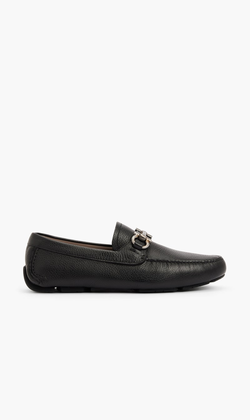 

Gancini Driver Loafers, Black