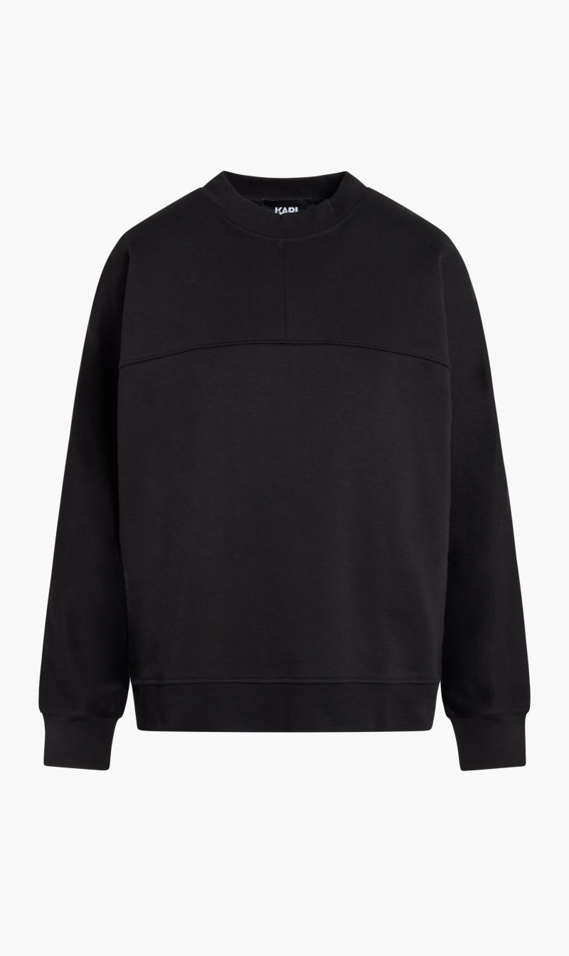 

Karl Lagerfeld Black Big Logo Sweatshirt for Women | The Deal Outlet