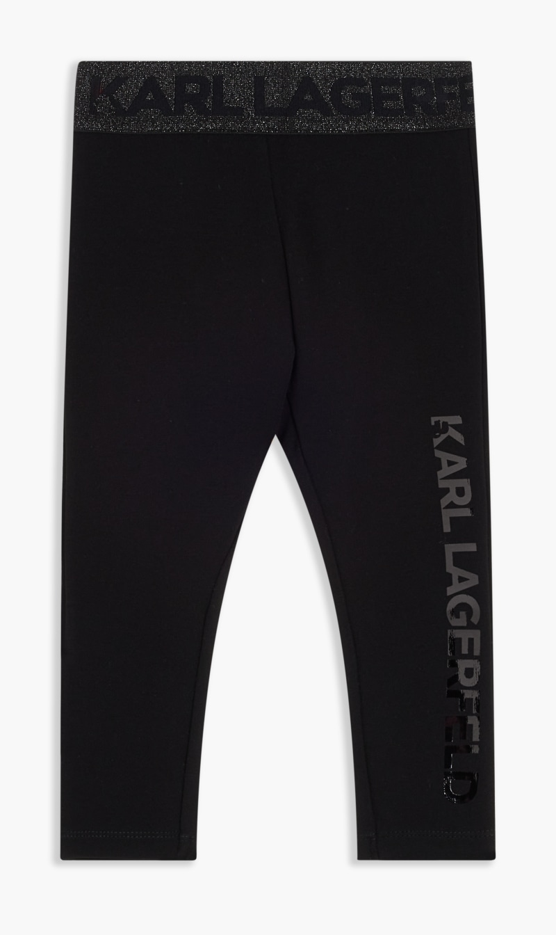 

Karl Lagerfeld Black Leggings for Kids | The Deal Outlet