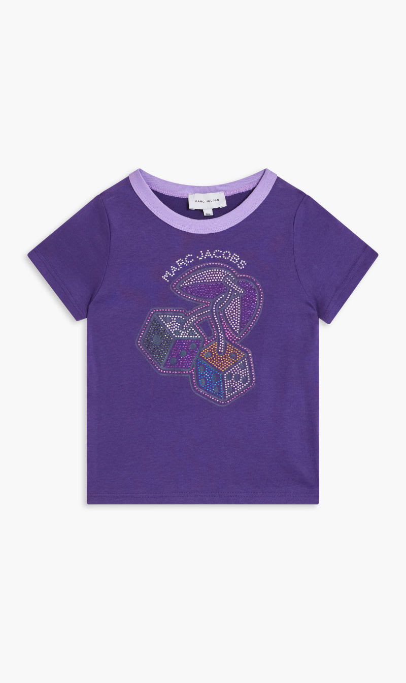 

Marc Jacobs Purple Ss Tee-shirt for Girls | The Deal Outlet