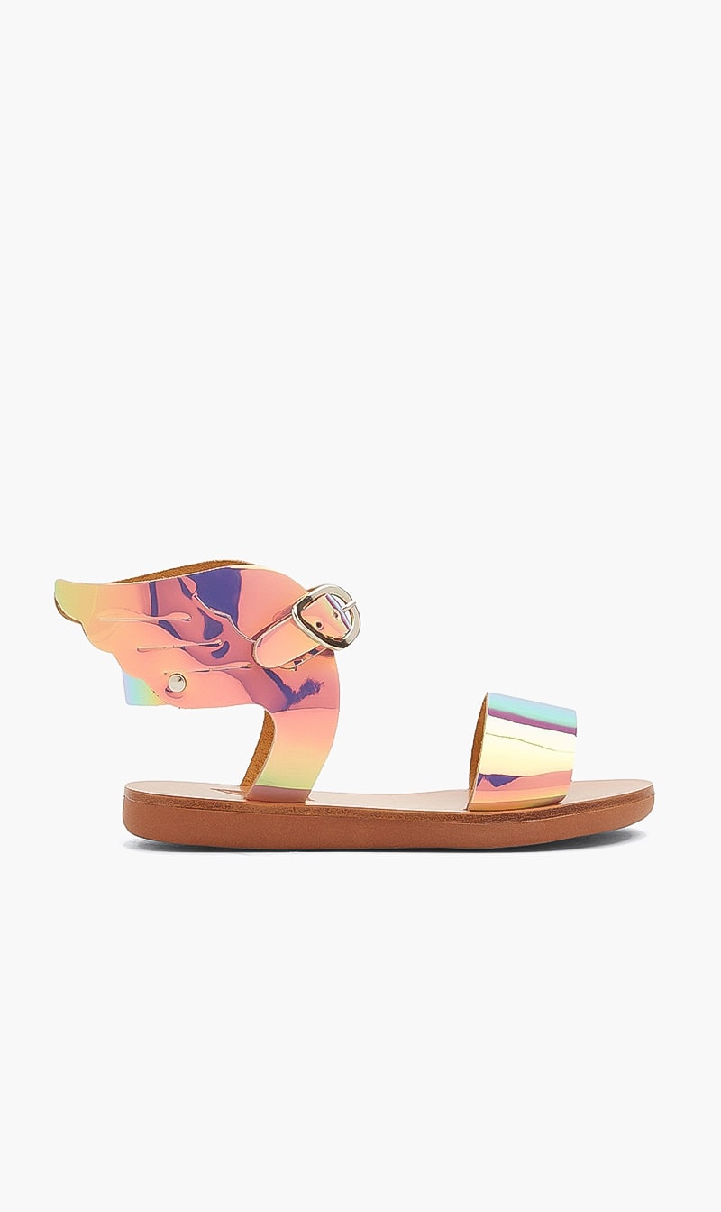 

Ancient Greek Sandals Pink Buckle Sandal for Girls | The Deal Outlet