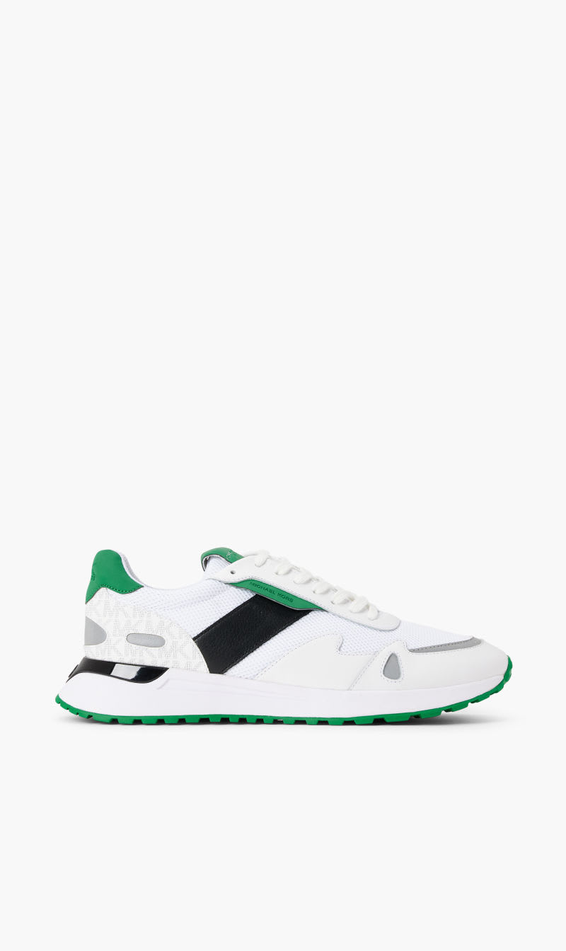 

Michael Kors White Miles Trainer for Men | The Deal Outlet