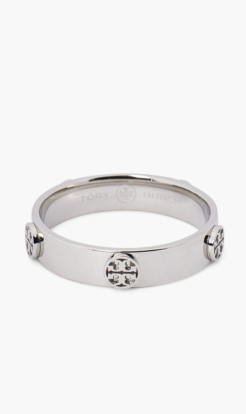 

Tory Burch Silver Miller Stud Ring for Women | The Deal Outlet