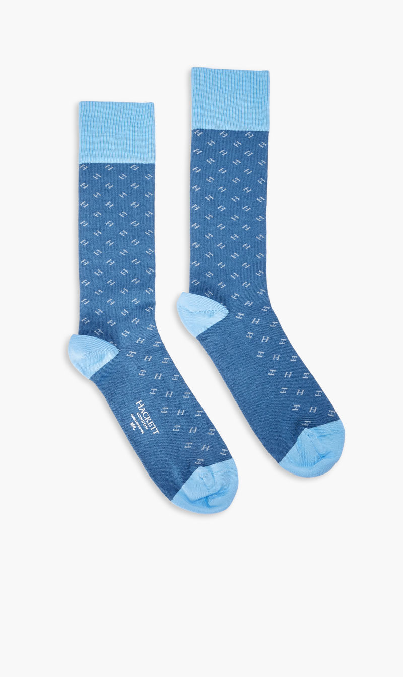 

Hackett London Blue Socks for Men | The Deal Outlet