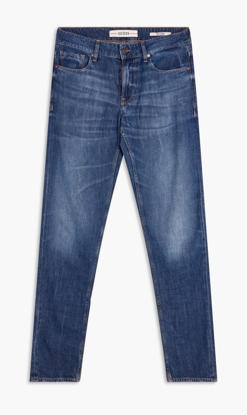 

Slim Tapered Jeans, Blue