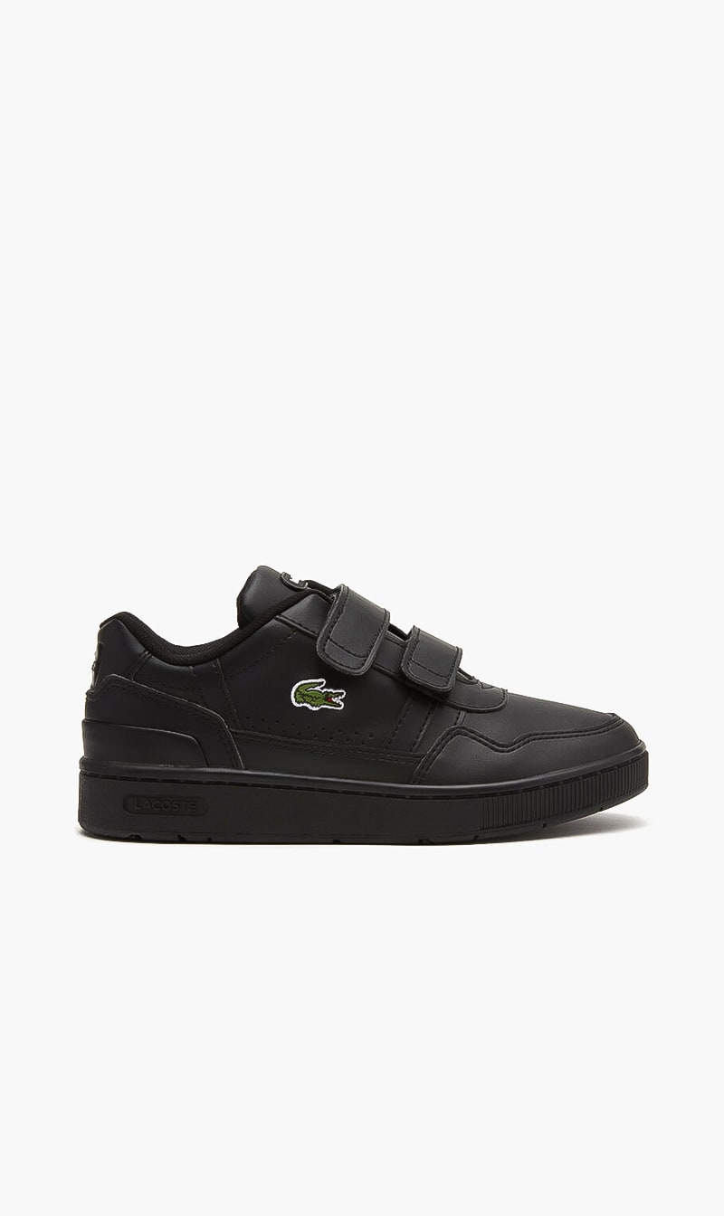 

Lacoste Black T Clip Velcro Sneakers for Boys | The Deal Outlet