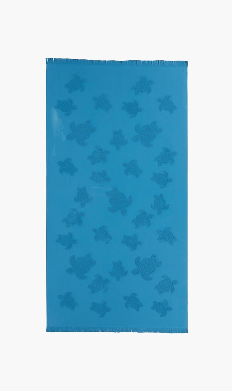 

Jacquard Turtles Beach Towel, Blue