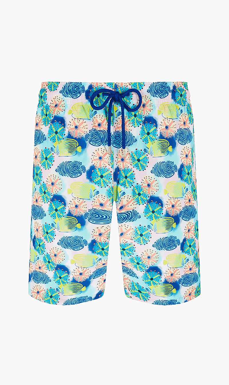 

Vilebrequin Yellow Printed Swimshorts for Men | The Deal Outlet