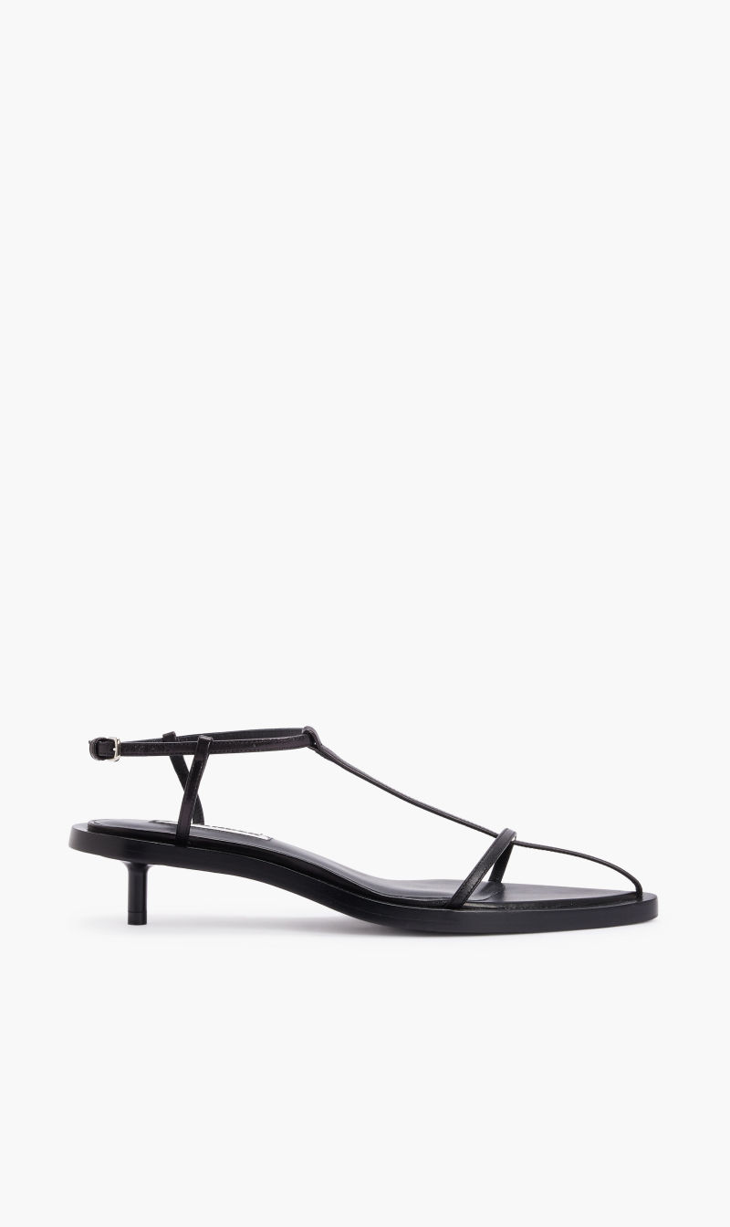 

Jil Sander Black Sandalo Tripon for Women | The Deal Outlet