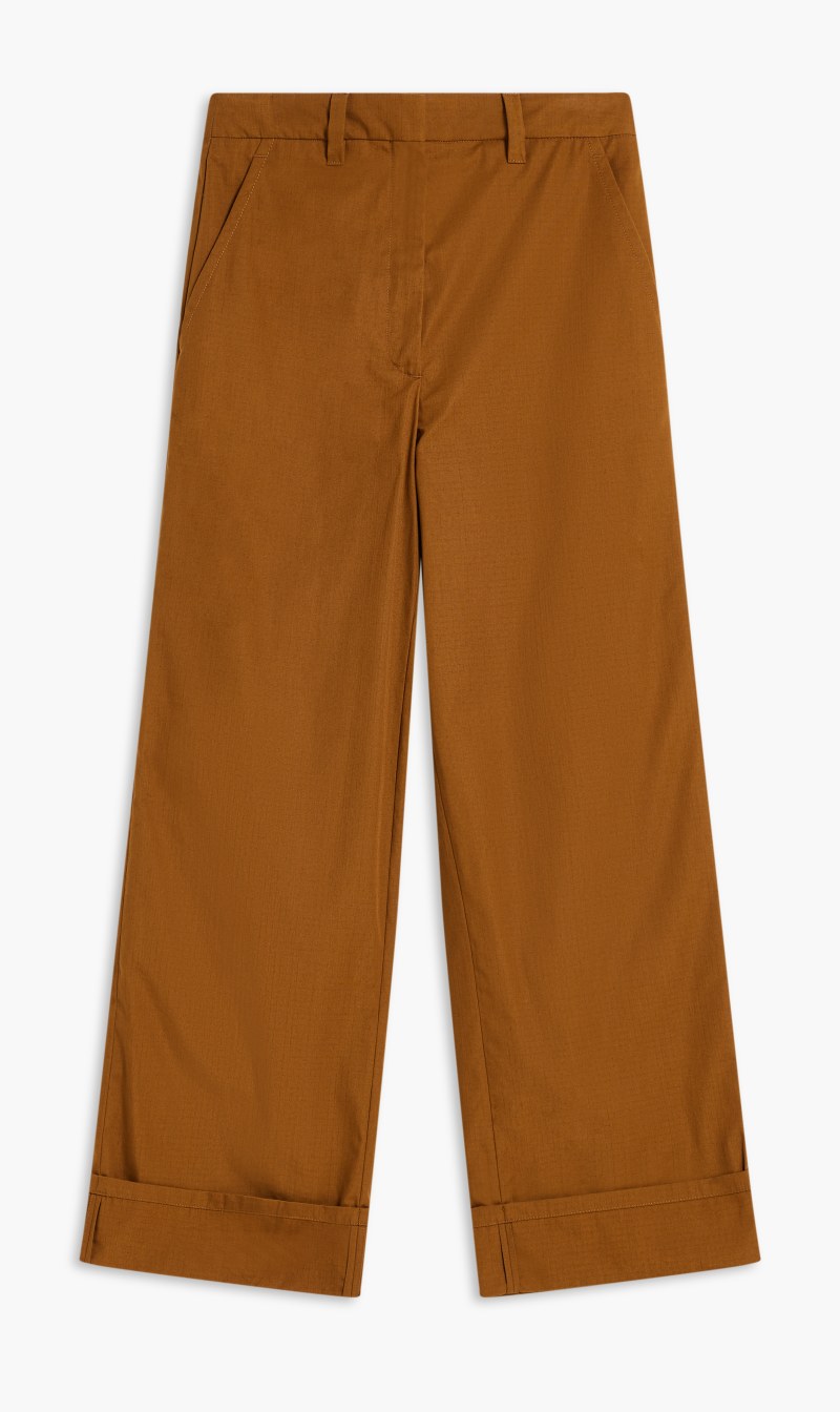 

Kenzo Brown Relaxed Casual Pant for Women | The Deal Outlet