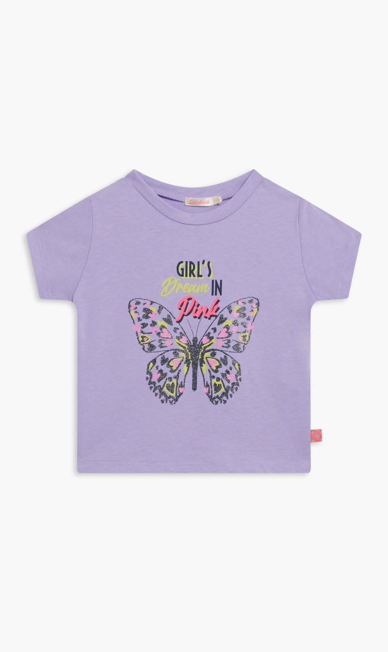 

Billieblush Purple Short Sleeves Tee-shirt for Girls | The Deal Outlet