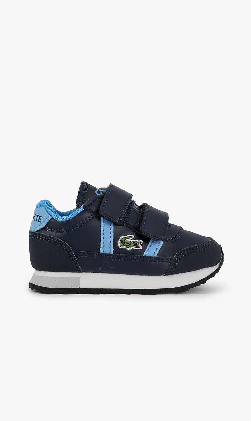 

Lacoste Blue Partner 222 Velcro Sneakers for Boys | The Deal Outlet