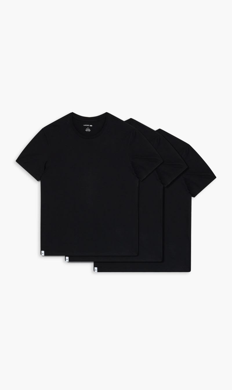 

Lacoste Black 3 Packs T-shirt Underwear for Men | The Deal Outlet