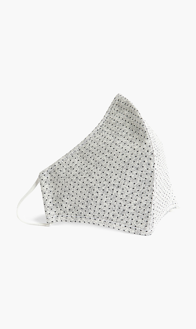 

Square Dot Print Face Mask