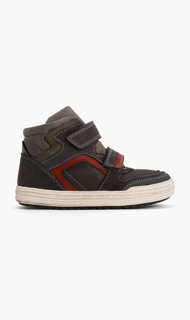 

Geox Elvis Leather High Top Sneakers