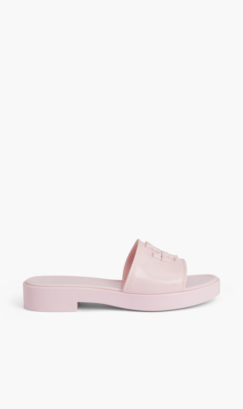 

Tory Burch Pink Eleanor Jelly Slide 30mm for Women | The Deal Outlet