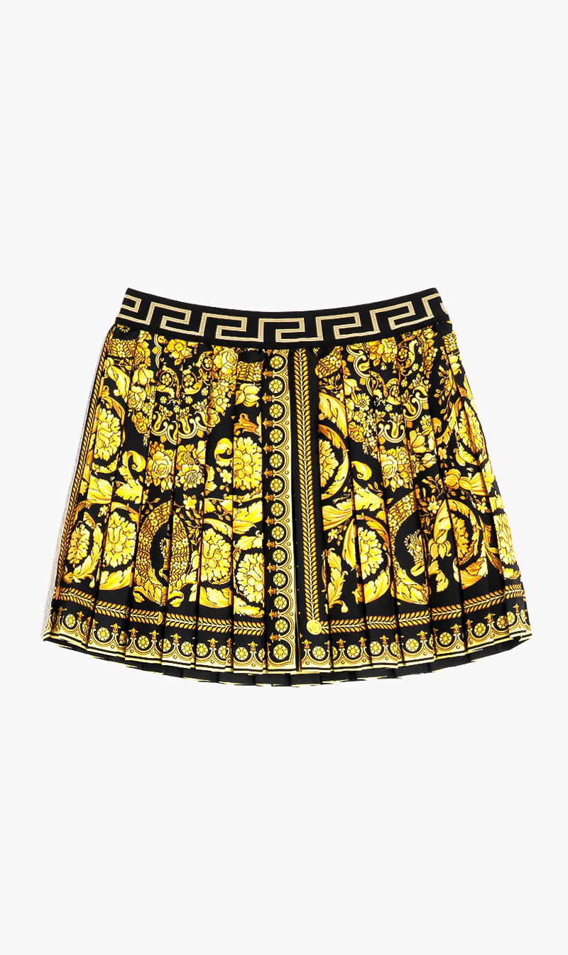 

Versace Yellow Skirt Baroque Kids Twill Poly for Girls | The Deal Outlet