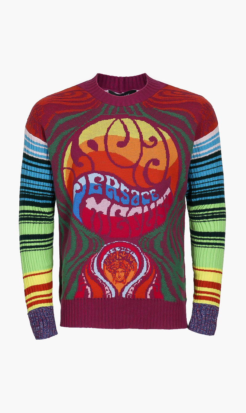 

Knit Logo Sweater, Multi-color