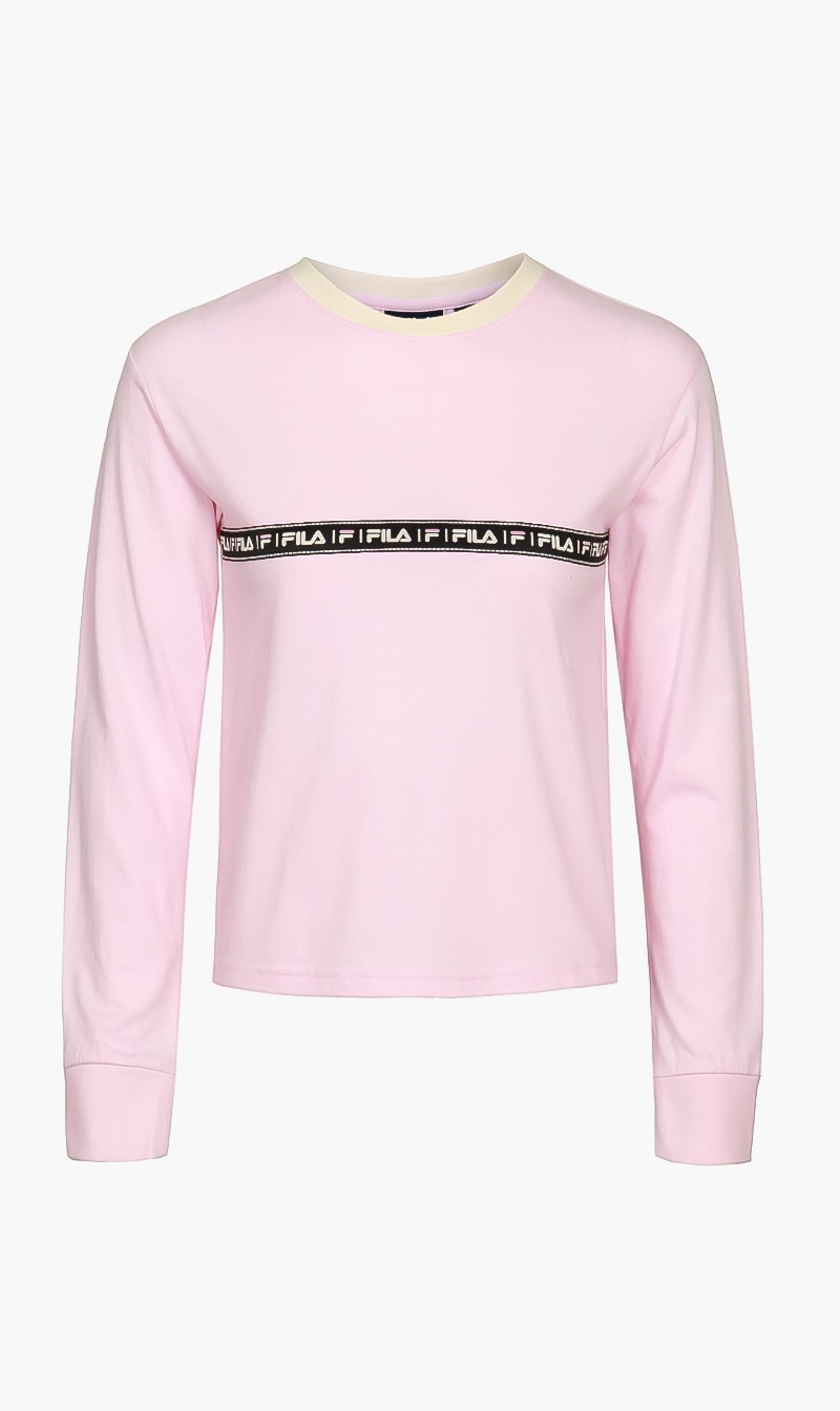 

Fila lizbeth long sleeve tshirt | the deal outlet, Pink