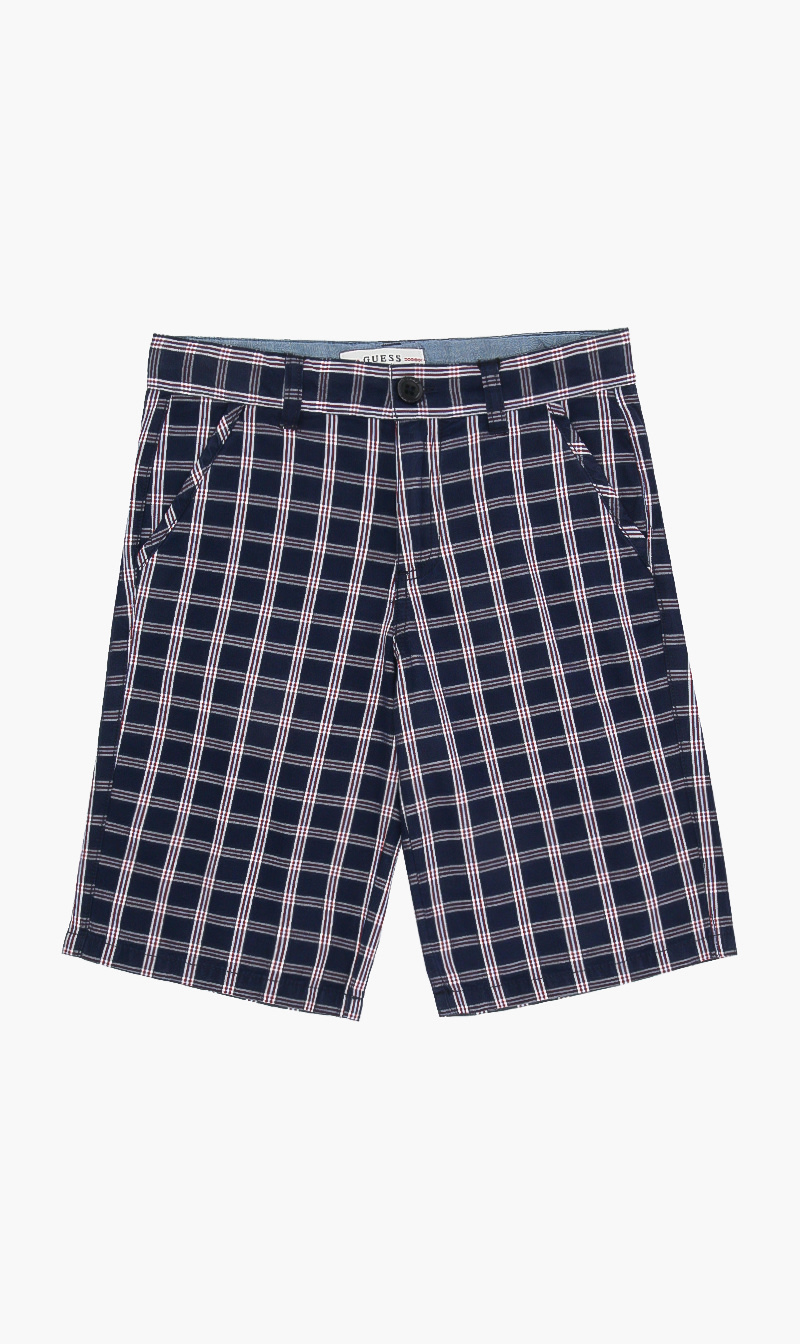 

Chequered Shorts, Blue