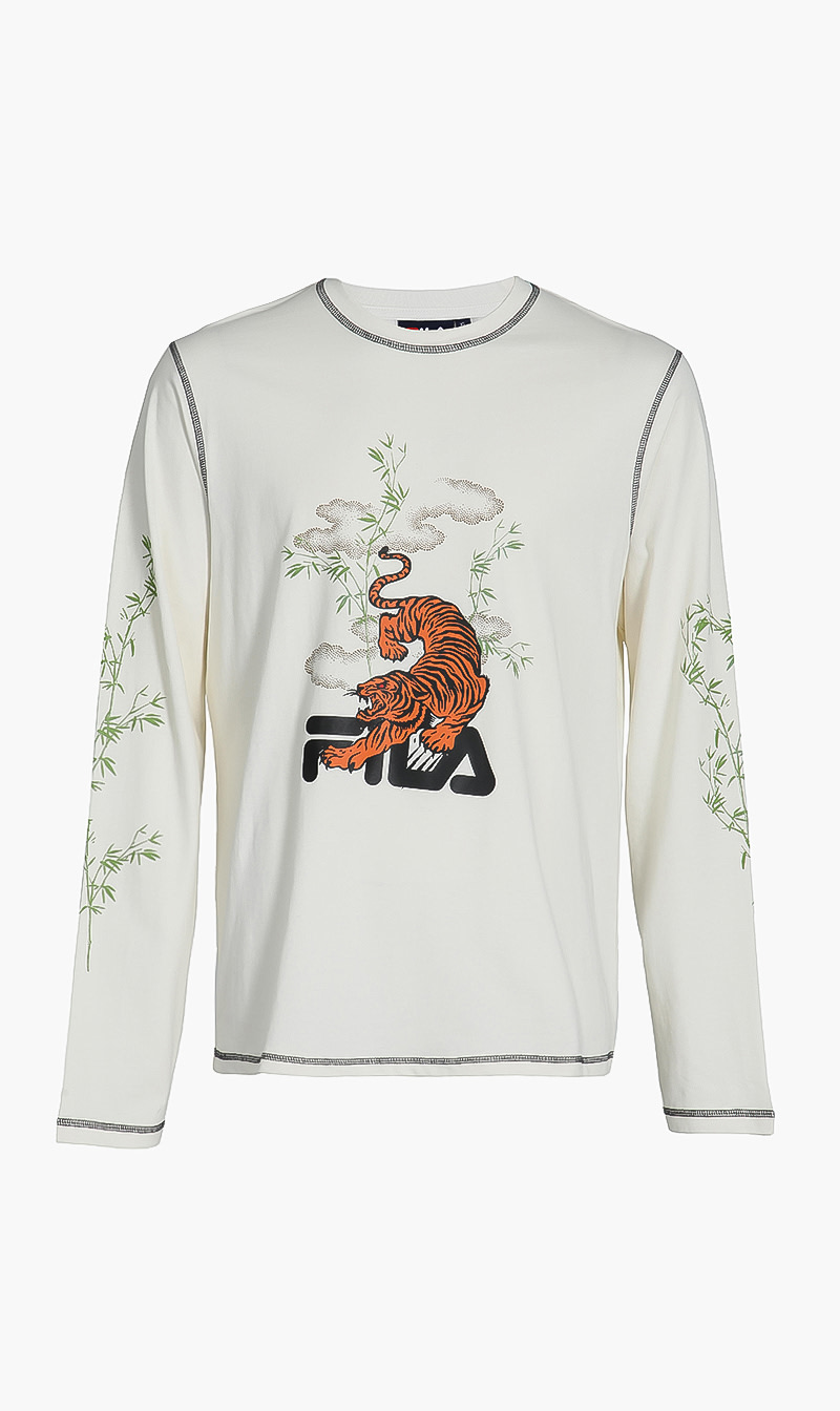 

Graphic Long Sleeve T-shirt, White