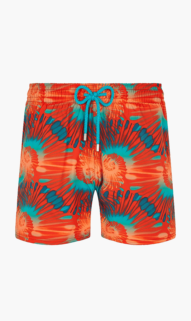 

Vilebrequin Orange Printed Swimshorts for Men | The Deal Outlet