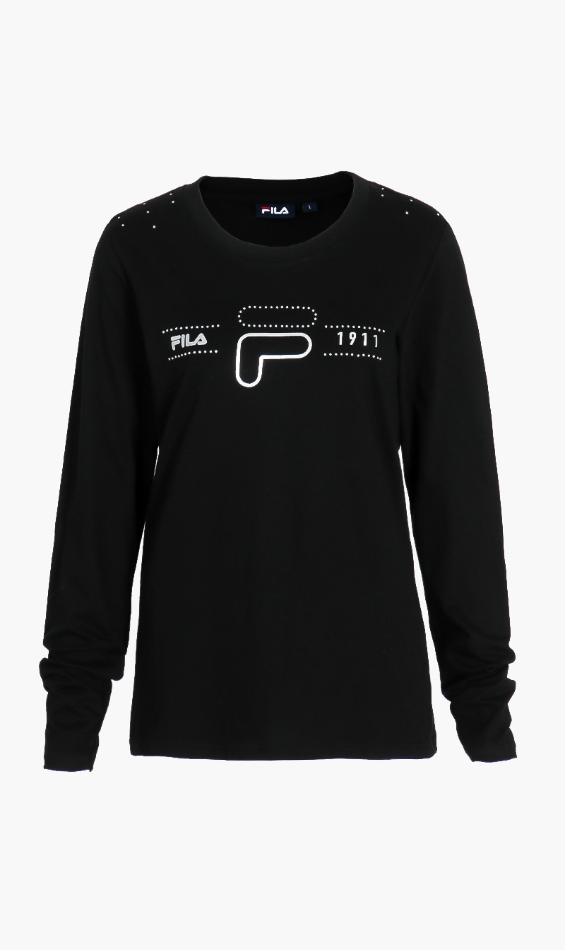 

Fila Black Foxie T-shirt for Women | The Deal Outlet