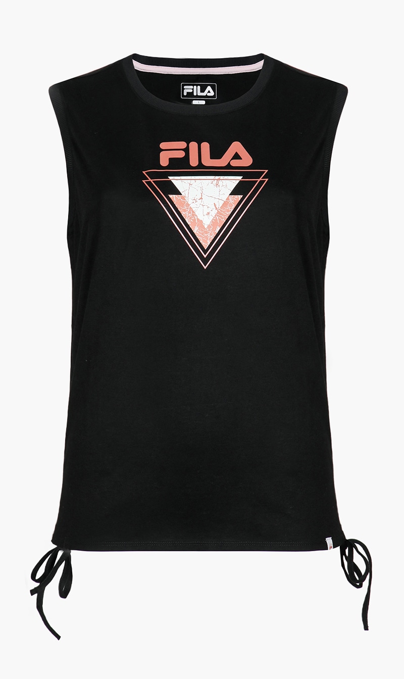 

Fila Black Sarah Tank Top for Women | The Deal Outlet