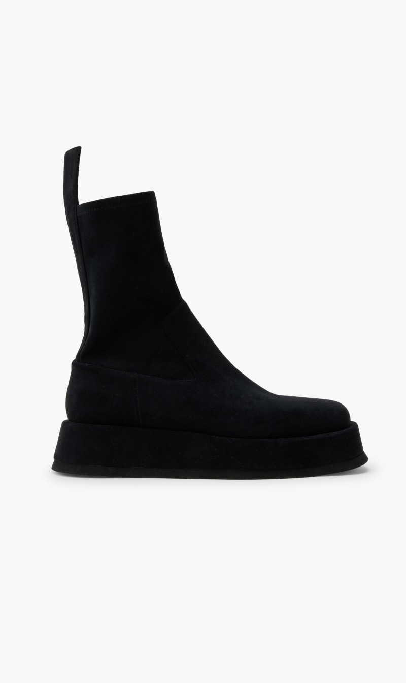 

Flat Ankle Boot, Black