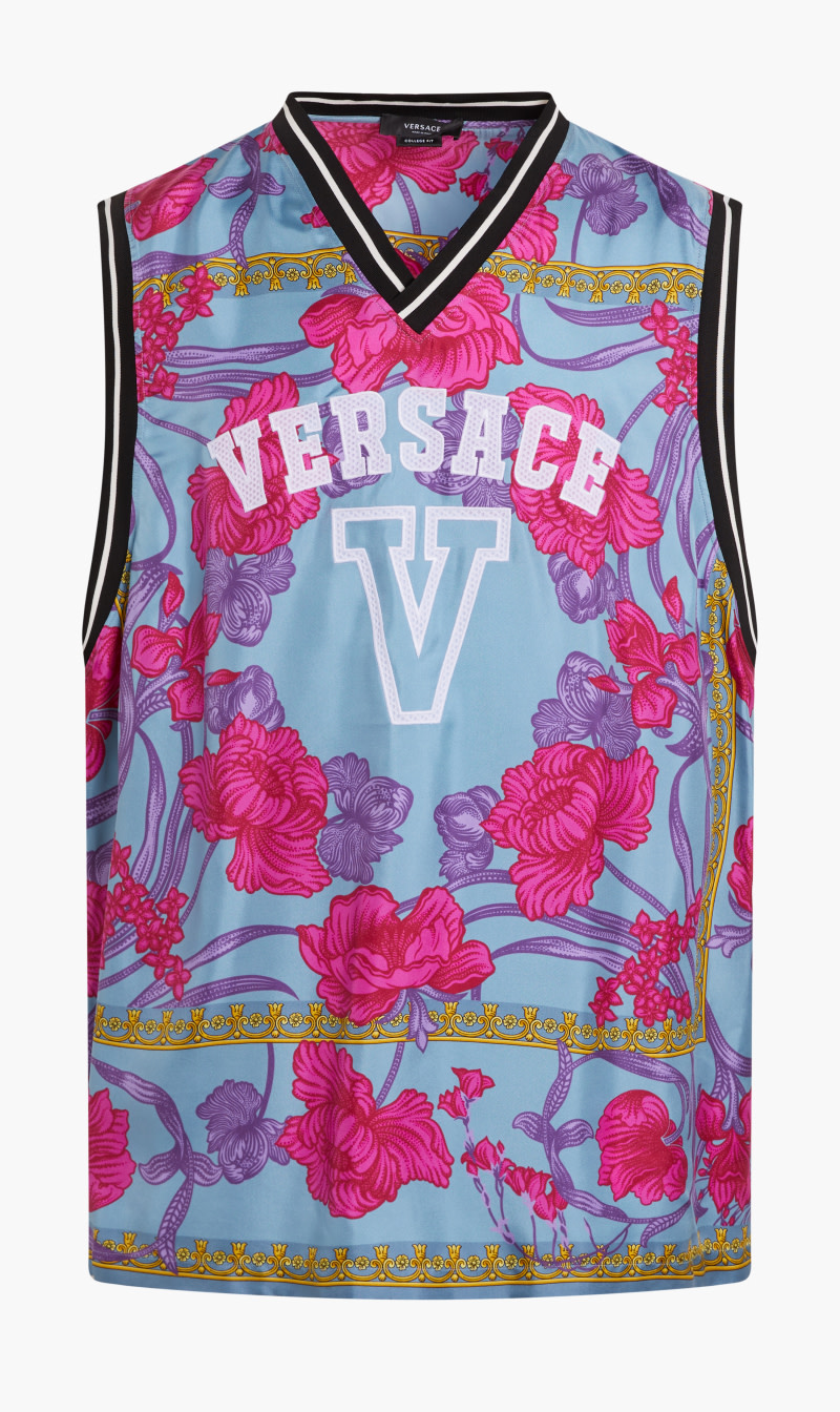 

Versace Multi-color Tank Top Twill Vn Sl Acid Bouquet for Men | The Deal Outlet