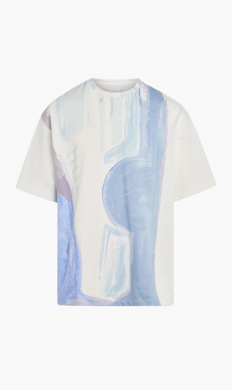 

Jil Sander Multi-color Liquid Print Cotton T-shirt for Men | The Deal Outlet