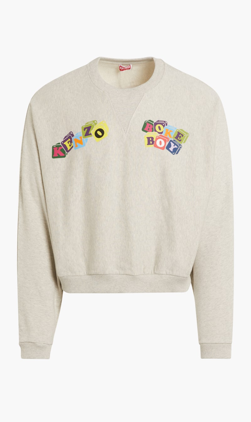 

Kenzo Grey Boke Boy Batwing Sweatshirt for Men | The Deal Outlet