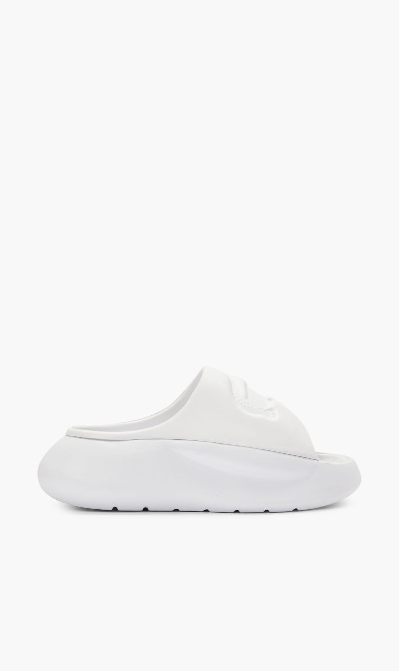 

Lacoste White Serve Slide 3 123 1 Cfa for Women | The Deal Outlet