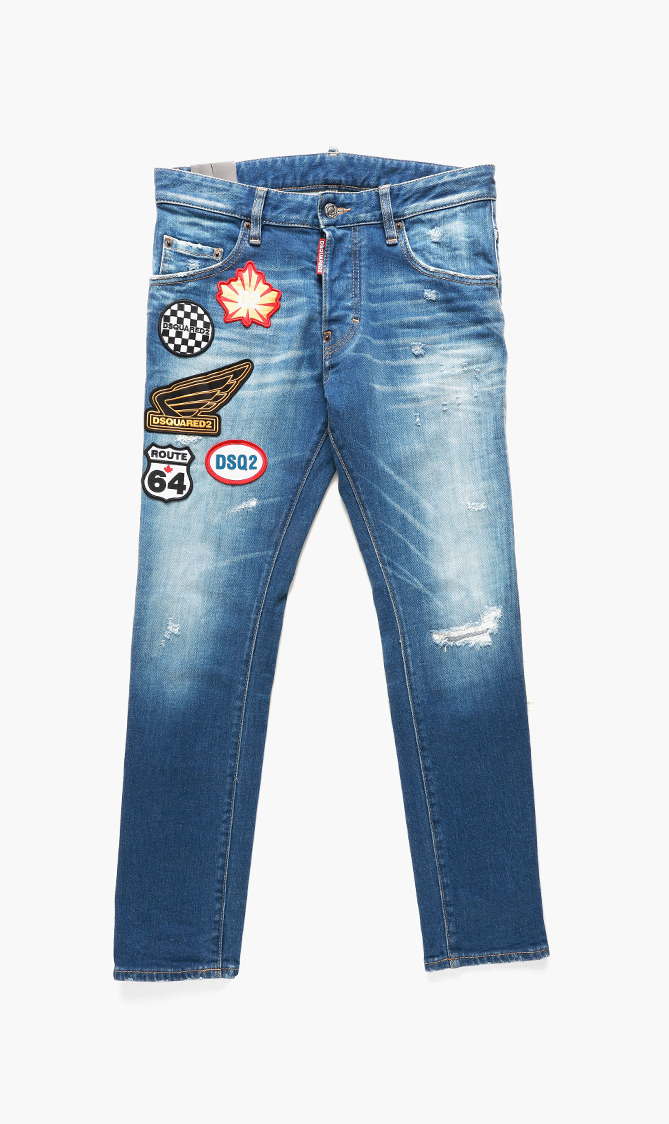 

Dsquared2 Skater Buttoned-fly Jeans