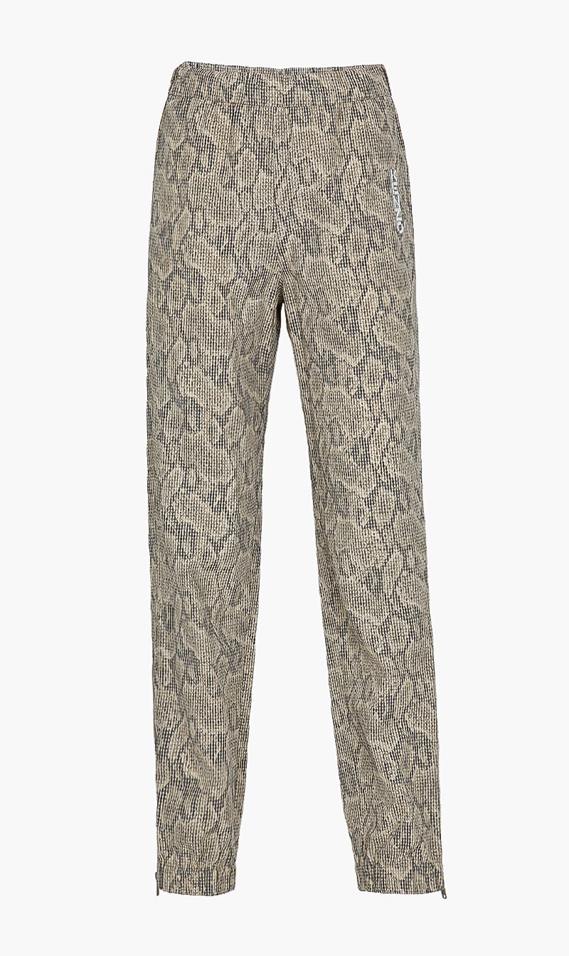 

Snake Print Jog Pants, Beige