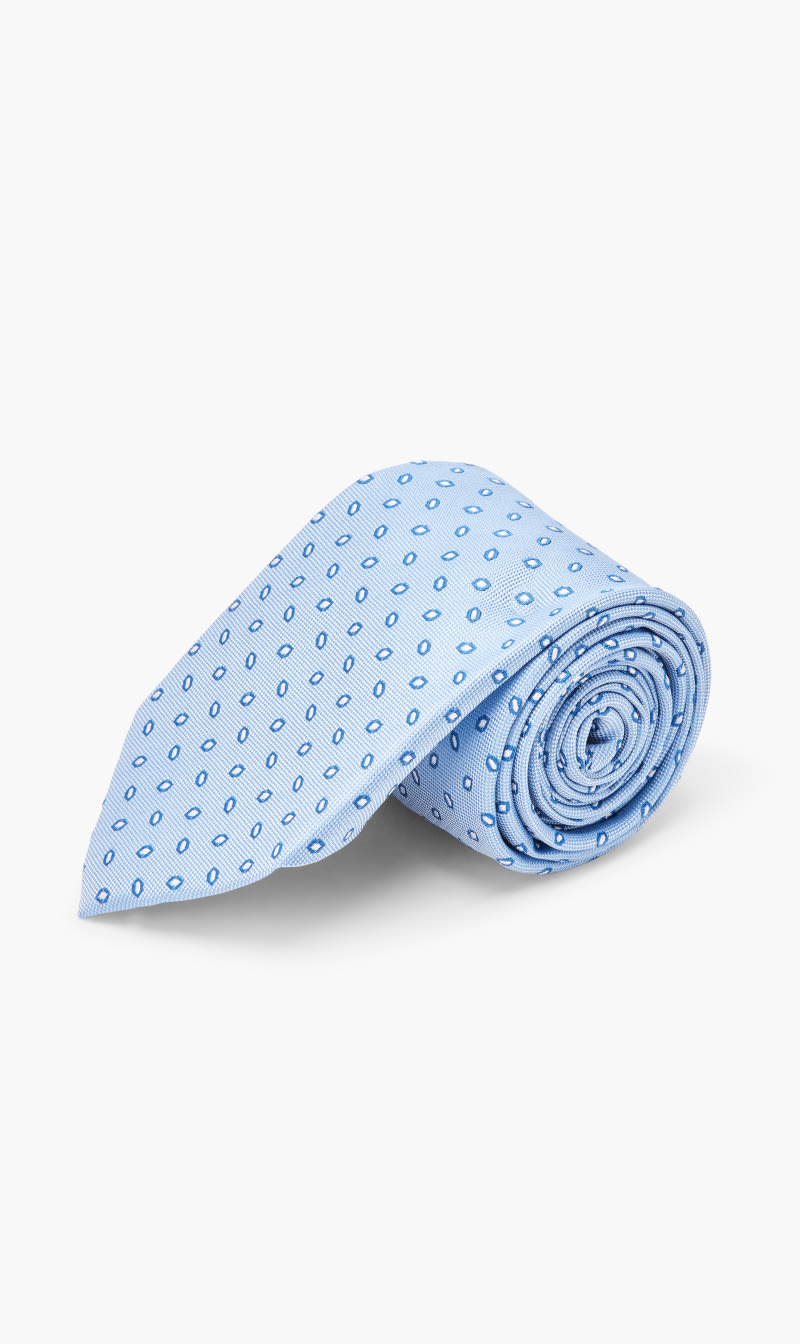 

Hackett London Blue Modern Polka Styled Tie for Men | The Deal Outlet