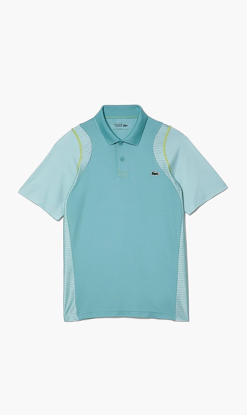 

Lacoste Blue Tennis Recycled Polyester Polo Shirt for Men | The Deal Outlet