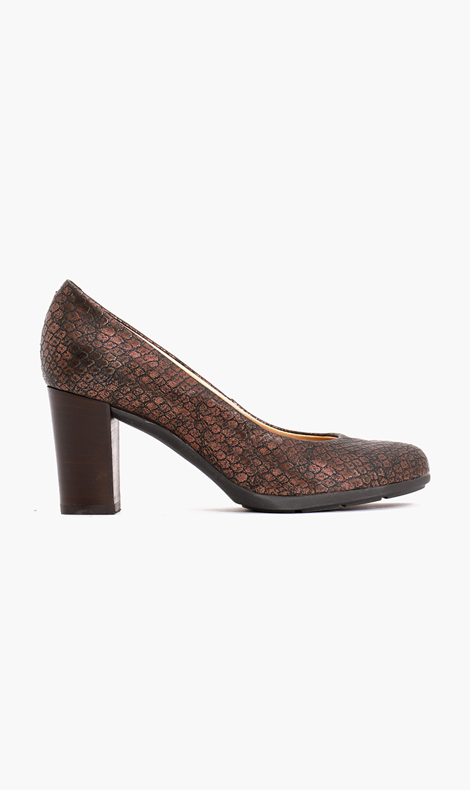 

Annya Leather Pumps, Brown