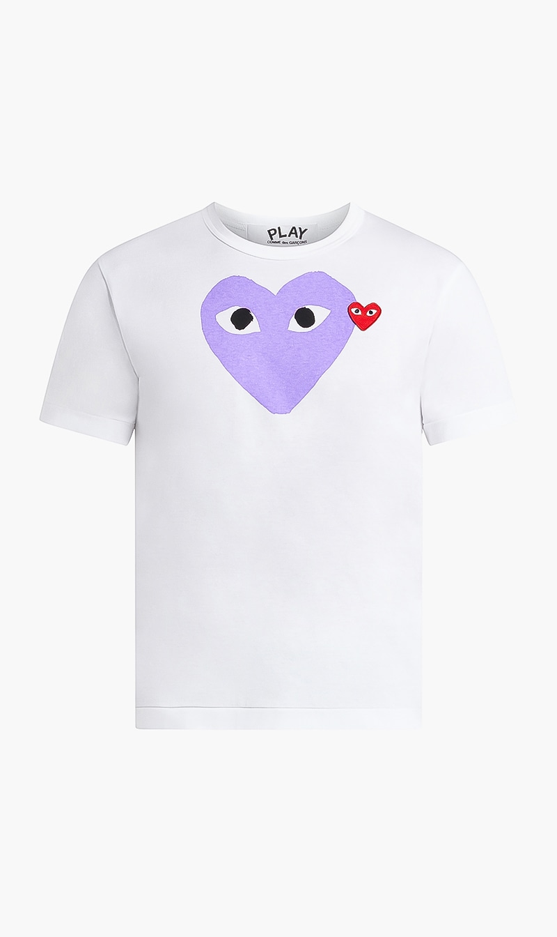 

Oversized Heart Logo T-shirt, Purple