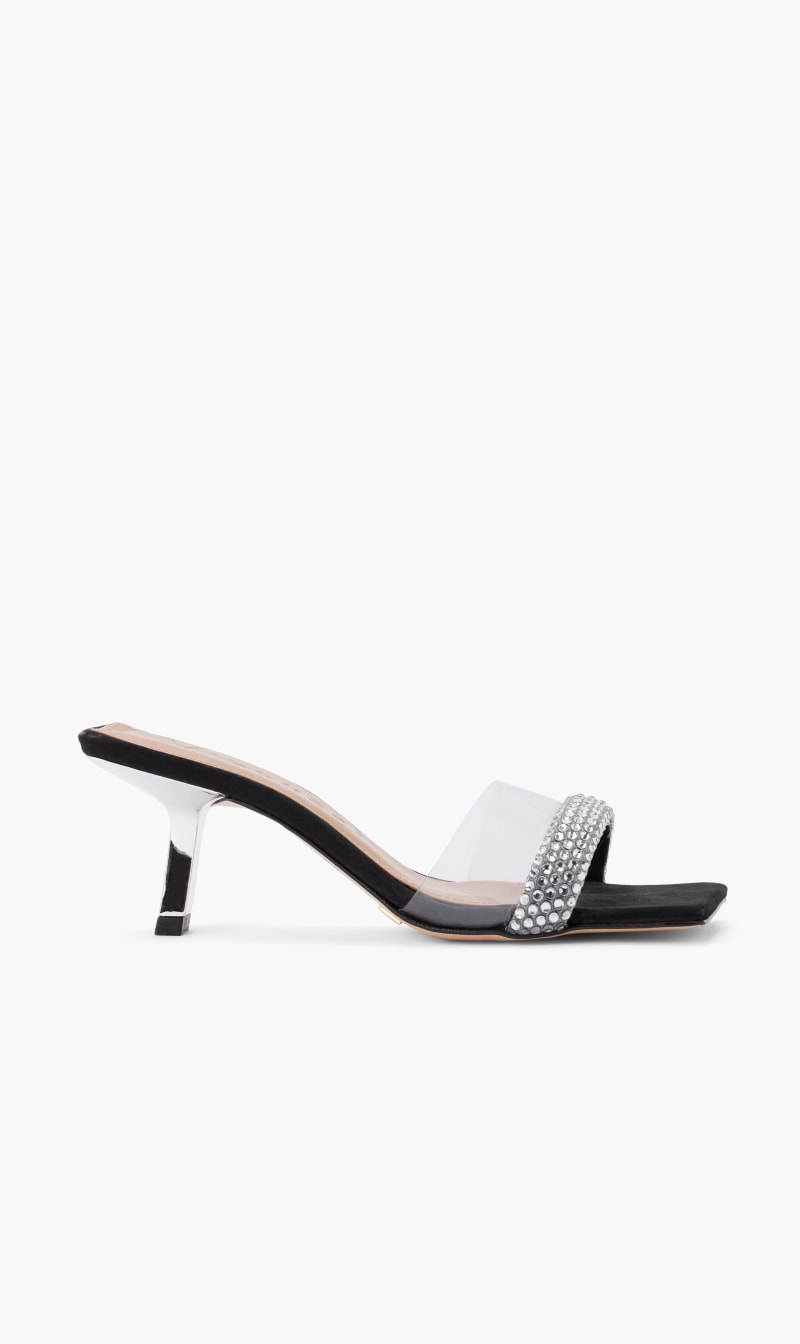 

Vicenza Black Rhinestones - Mules for Women | The Deal Outlet