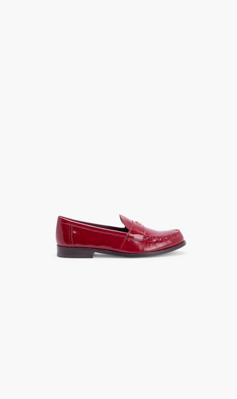 

Tory Burch Red Classic Loafer for Women | The Deal Outlet