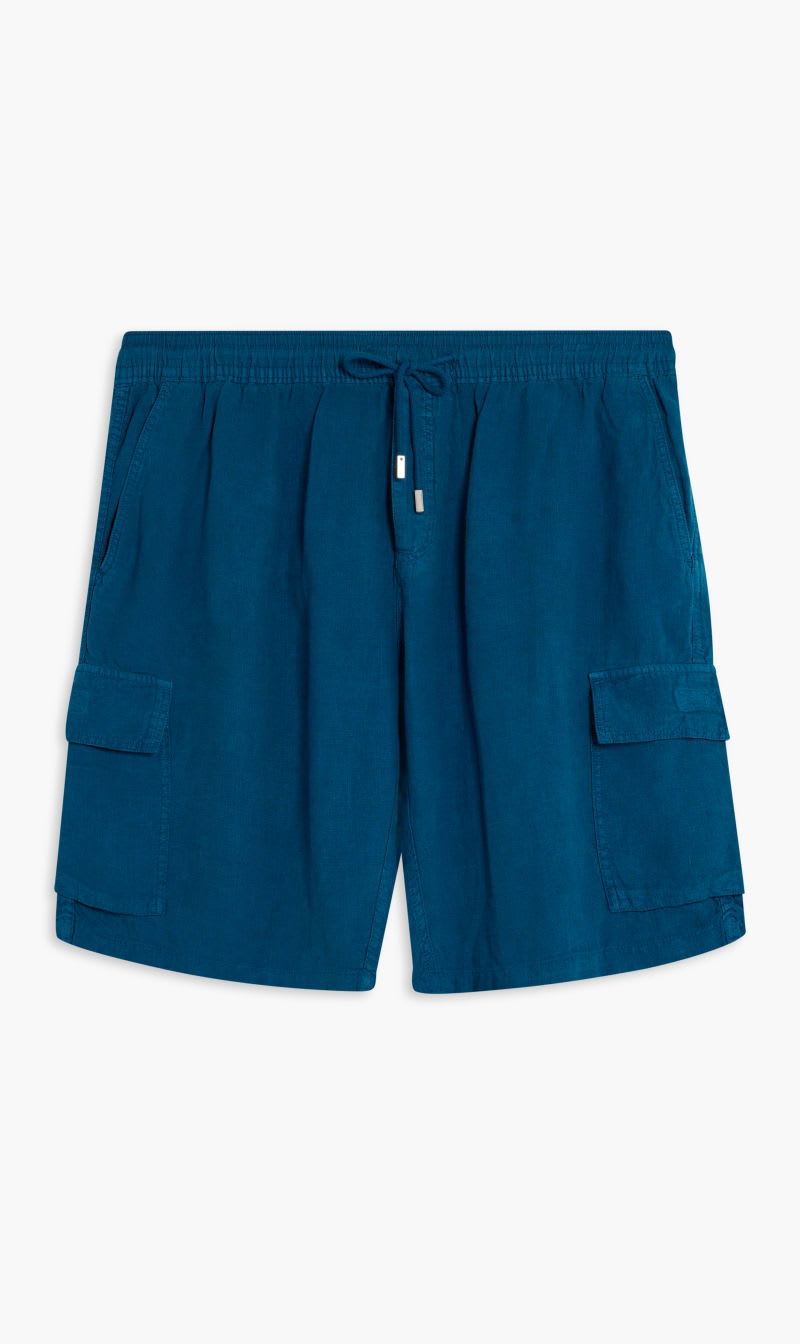 

Vilebrequin Navy Blue Solid Shorts for Men | The Deal Outlet