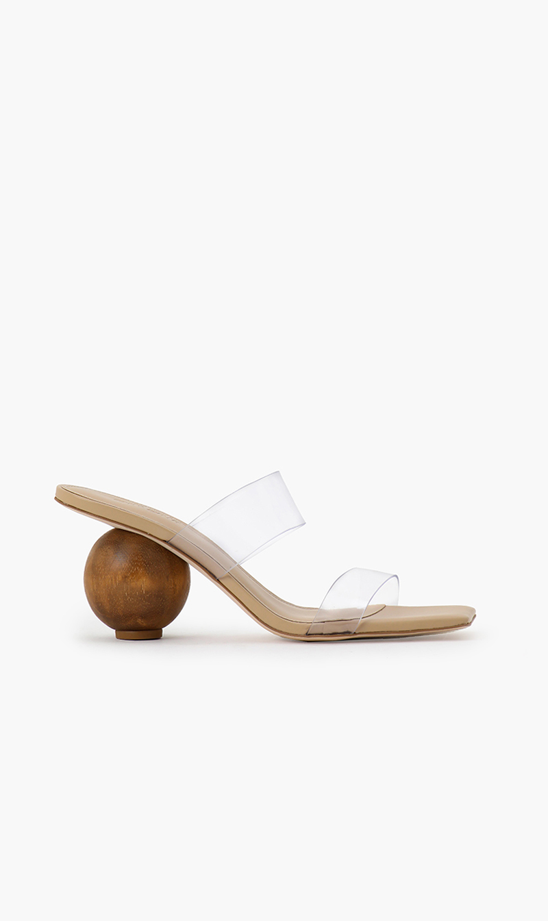 

Cult Gaia Nhu Spherical Heel Sandals