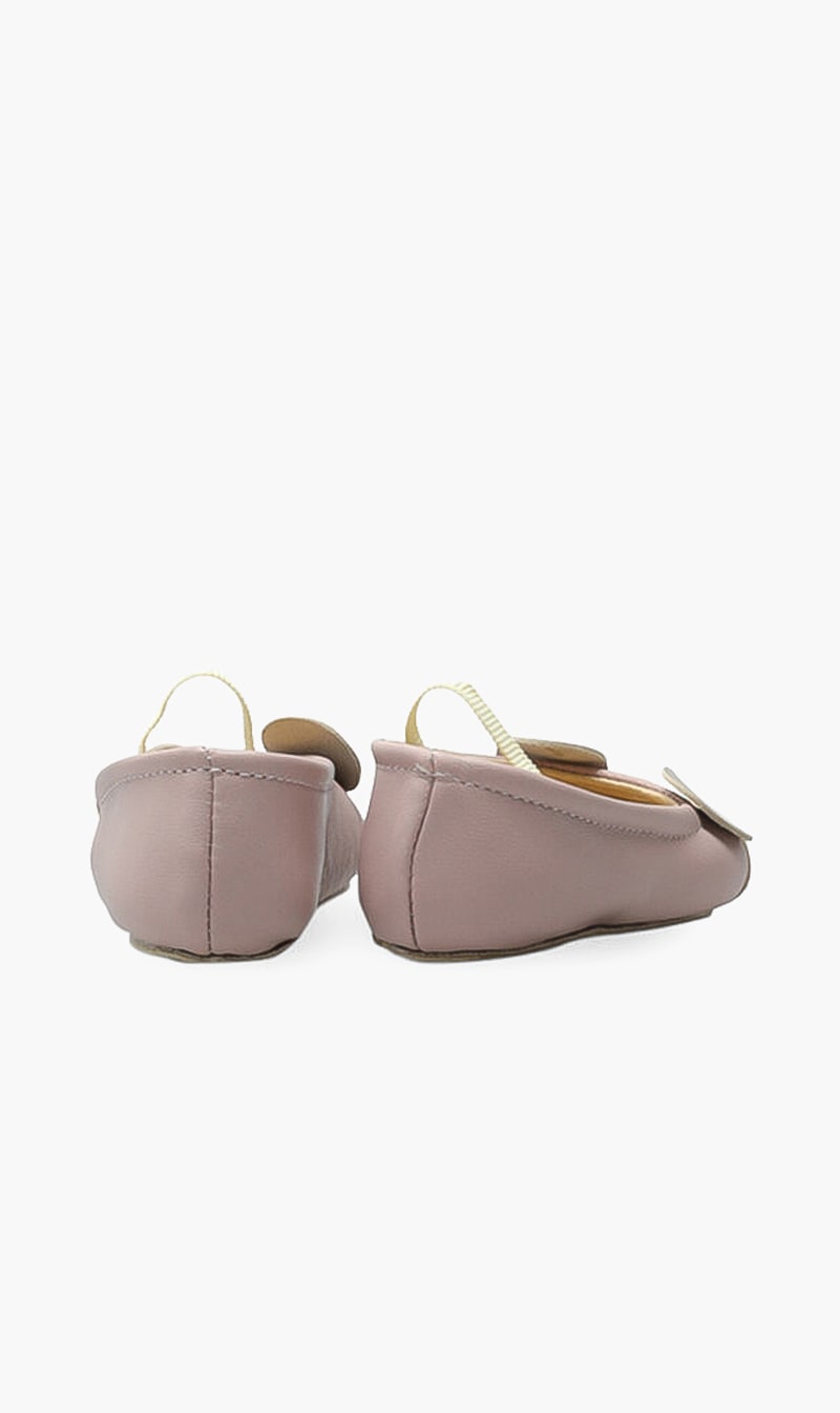 

Ballerina Leather Flats, Pink