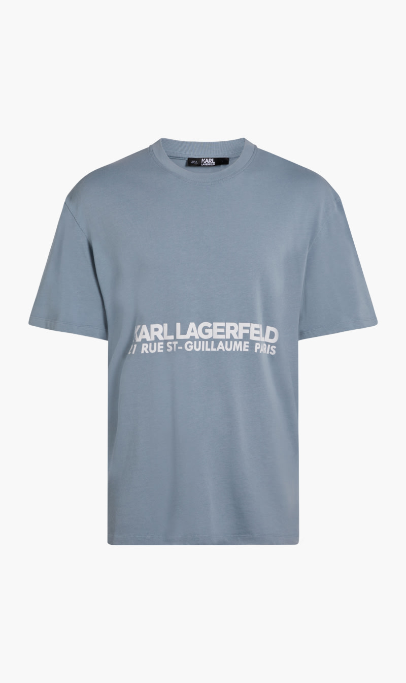 

Karl Lagerfeld Blue Rsg Washed T-shirt for Men | The Deal Outlet