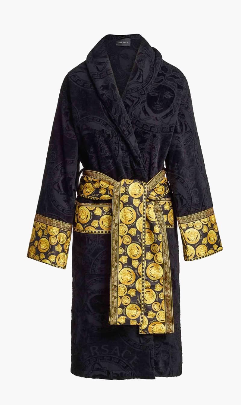 

Versace Black Medusa Amplified Bathrobe Black | The Deal Outlet