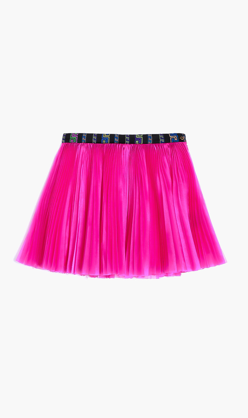

Greek Key Detail Skirt, Pink